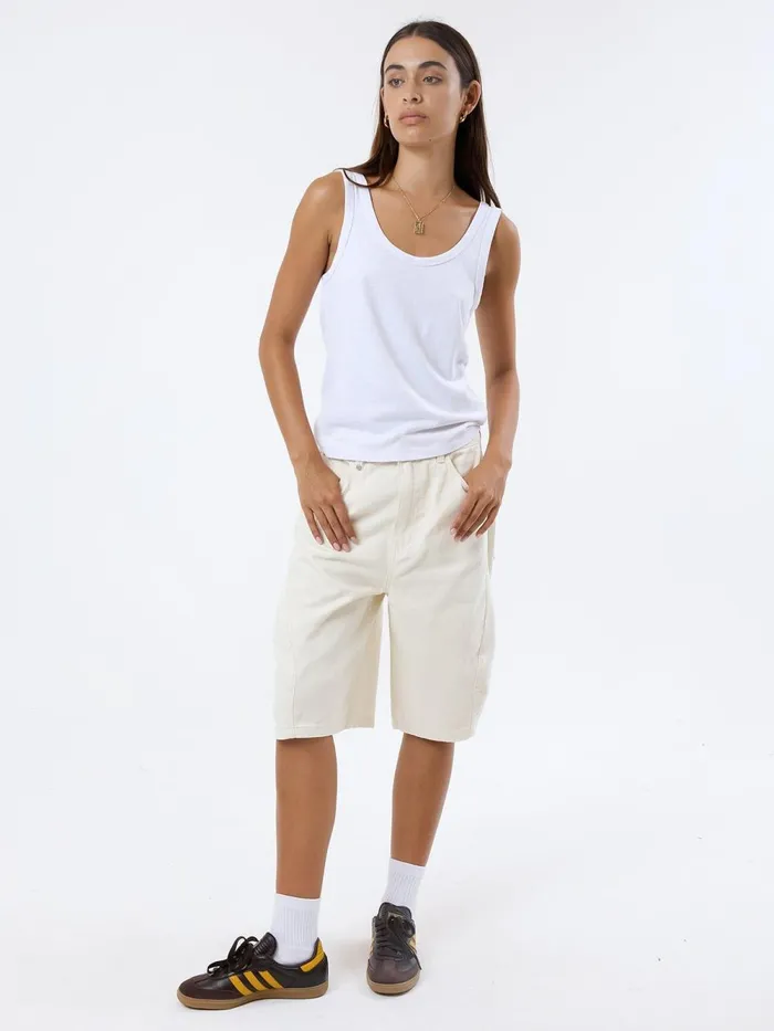 Womens Ronnie Short Bone Thrills Denim Shorts