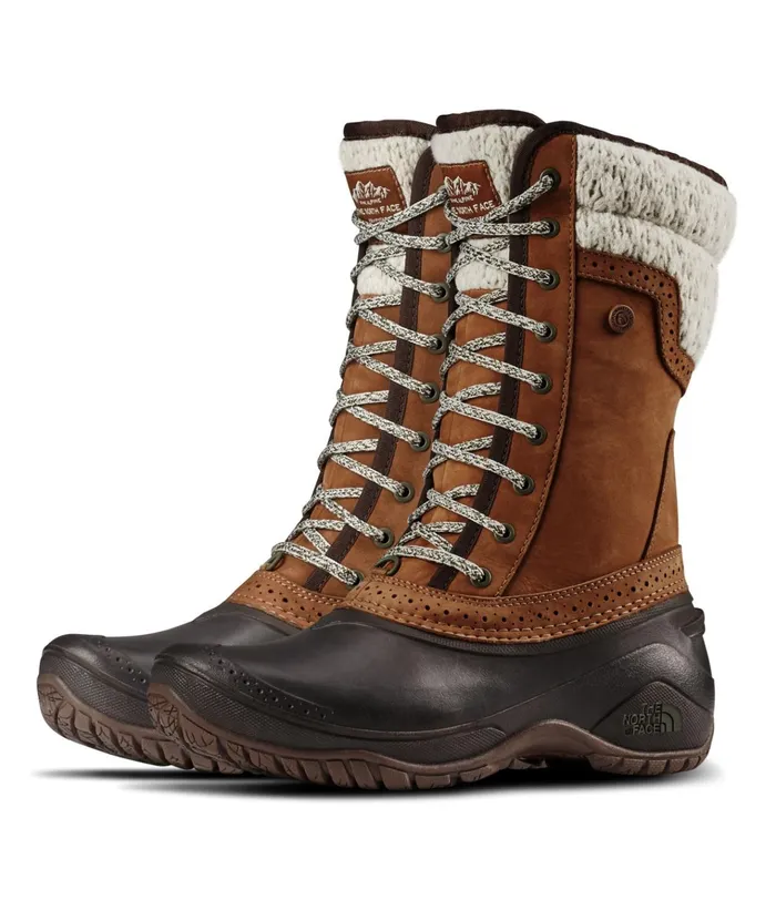 Womens Shellista II Mid Boots Dachshund Browndemitasse Brown The North Face Boots
