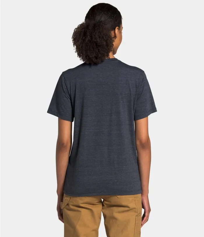Womens Short Sleeve Bearinda Graphic Tee Aviator Navy Heather The North Face TShirts