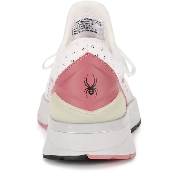Womens Tempo White Spyder Sneakers