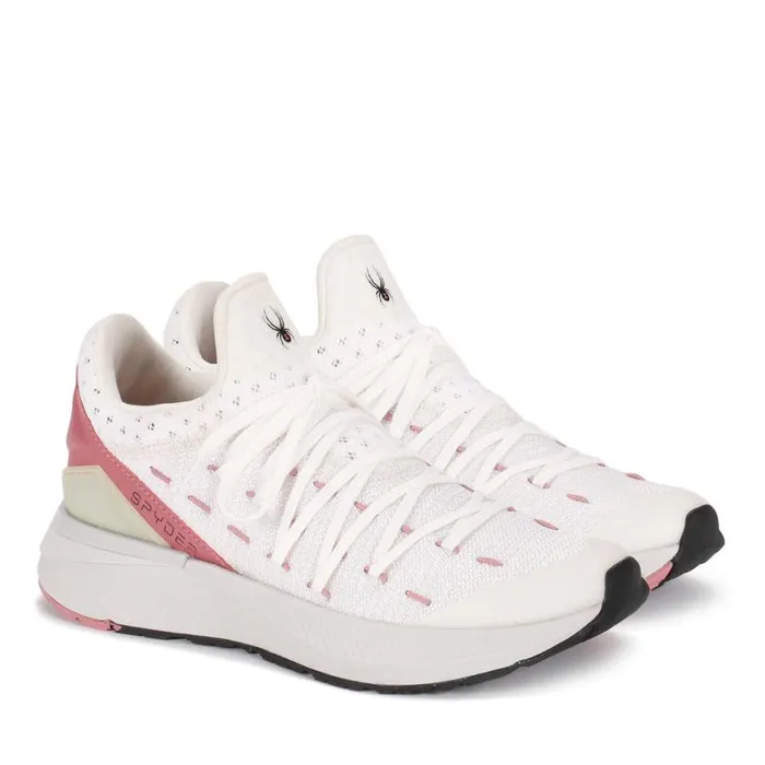 Womens Tempo White Spyder Sneakers