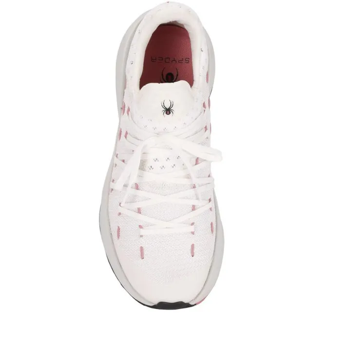 Womens Tempo White Spyder Sneakers