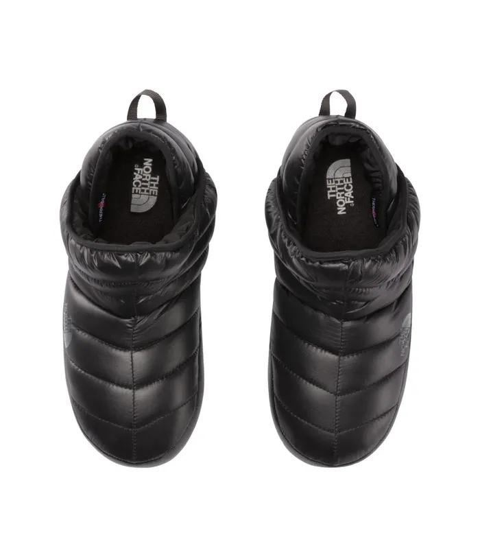 Womens Thermoball Traction Booties Shiny Tnf Blackbeluga Grey The North Face Winter Boots