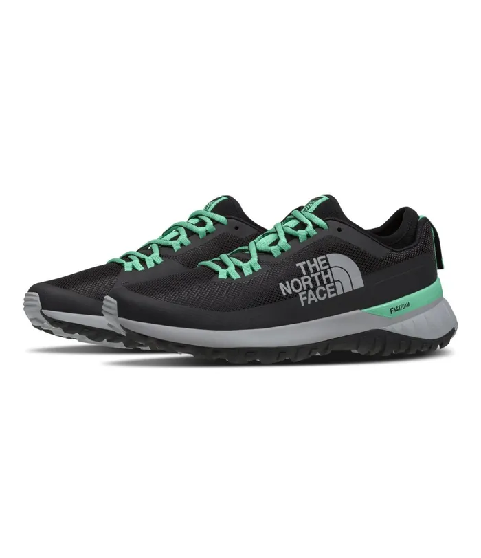 Womens Ultra Traction Tnf Blackgreen Ash The North Face Sneakers