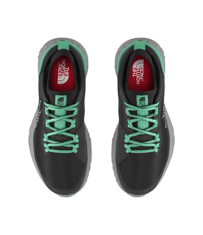 Womens Ultra Traction Tnf Blackgreen Ash The North Face Sneakers