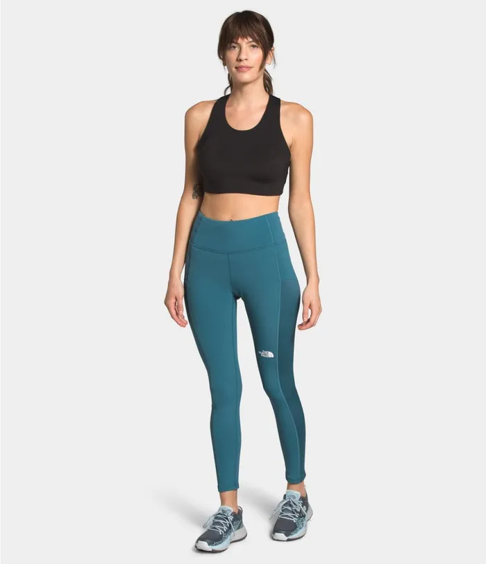 Womens Winter Warm HighRise Tights Mallard Blue The North Face Active Bottoms Womens Winter Warm HighRise Tights Mallard Blue The North Face Active Bottoms
