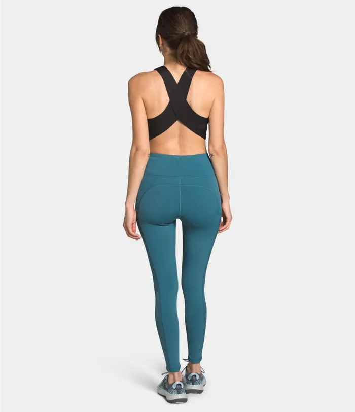 Womens Winter Warm HighRise Tights Mallard Blue The North Face Active Bottoms