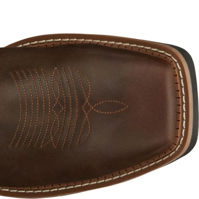 Work Men Justin Boots Bolt 11034 Composite Toe Waterproof Work Boot Tan