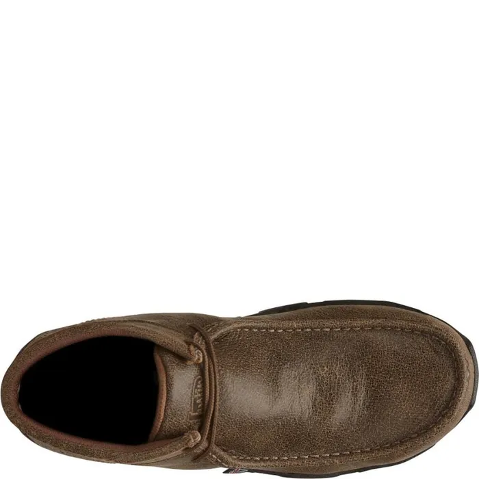Work Men Justin Boots Cappie Steel Toe Work Shoe Tan Bomber 040tan041