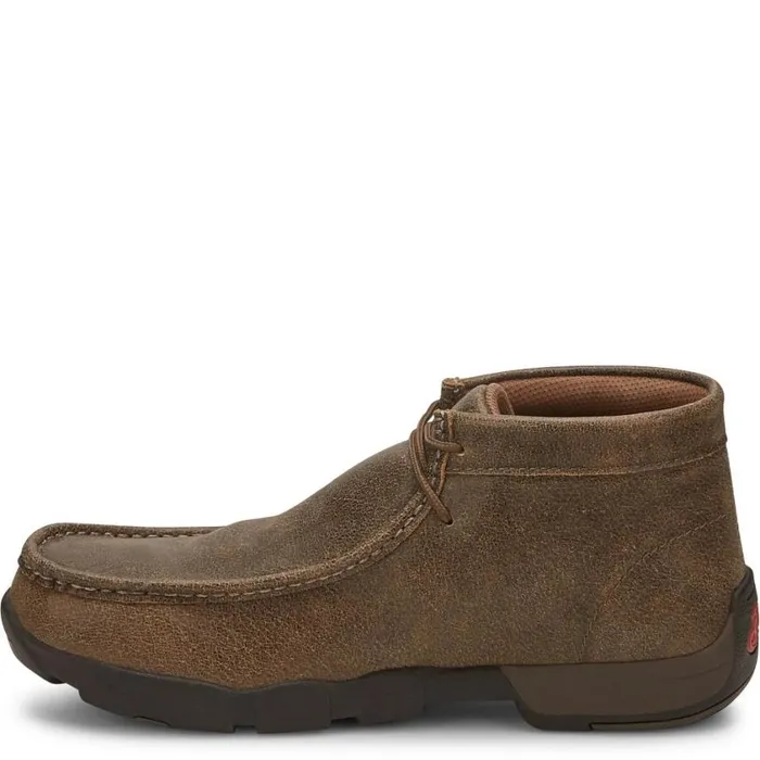 Work Men Justin Boots Cappie Steel Toe Work Shoe Tan Bomber 040tan041