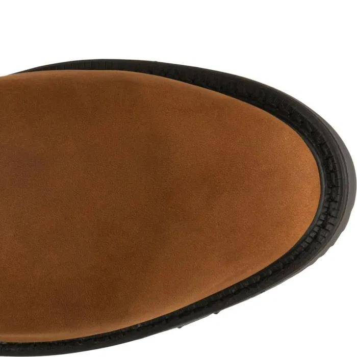 Work Men Justin Boots Conductor 10034 Work Boot Hazel Brown 040brown041