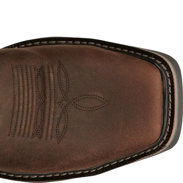 Work Men Justin Boots Driller II 11034 Steel Toe Waterproof Work Boot Pecan Brown 040brown041