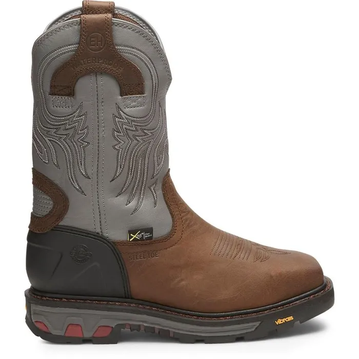 Work Men Justin Boots Tanker 11034 Steel Toe Work Boot Timber Brown 040brown041