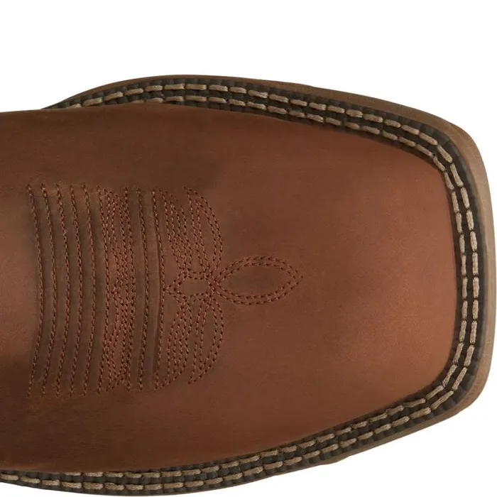 Work Women Justin Boots Rush 11034 Nano Composite Toe Waterproof Work Boot Rustic Tan 040tan041