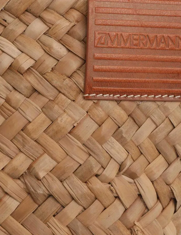 Zimmermann Bags Large Macrame Basket Coral Multi 8211 Women