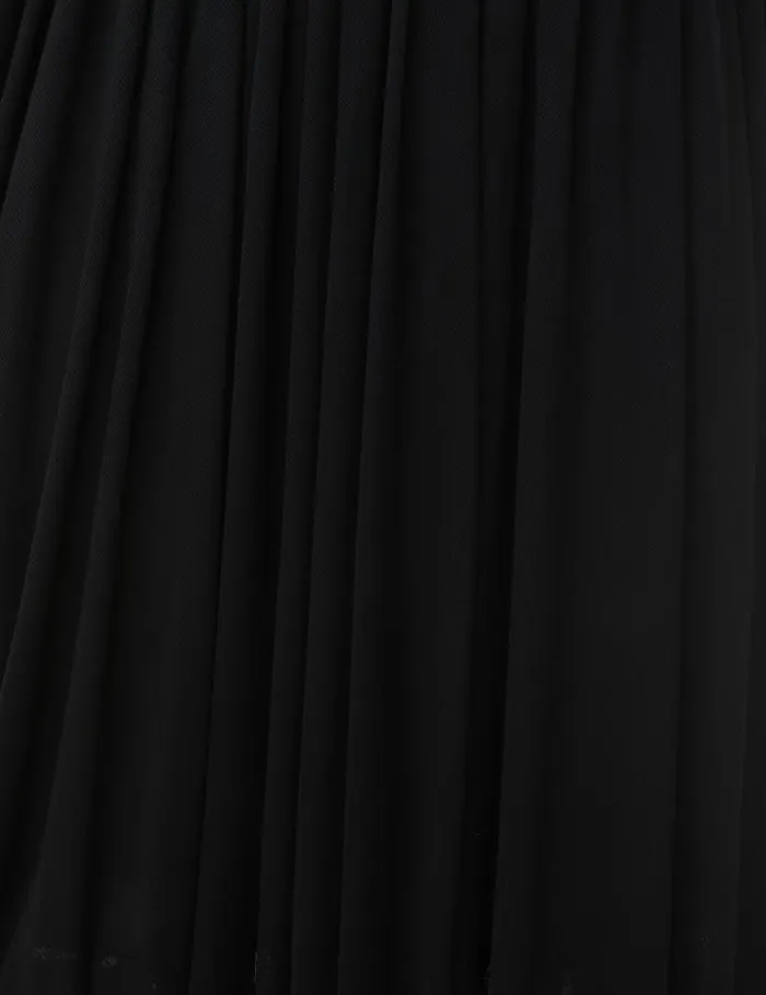 Zimmermann Clothing Natura Jersey Draped Skirt Black 8211 Women