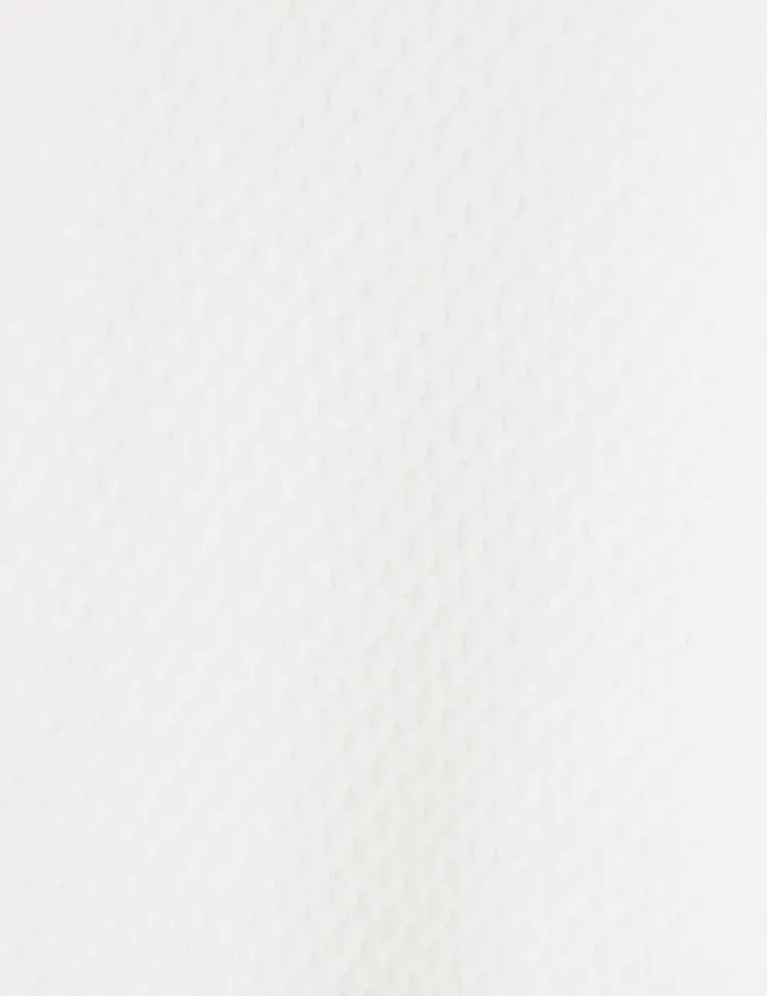 Zimmermann Clothing Natura Textured Jersey Dress Ivory 8211 Women