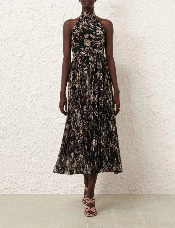 Zimmermann Dresses Sunray Picnic Dress Black Mockingbird 8211 Women