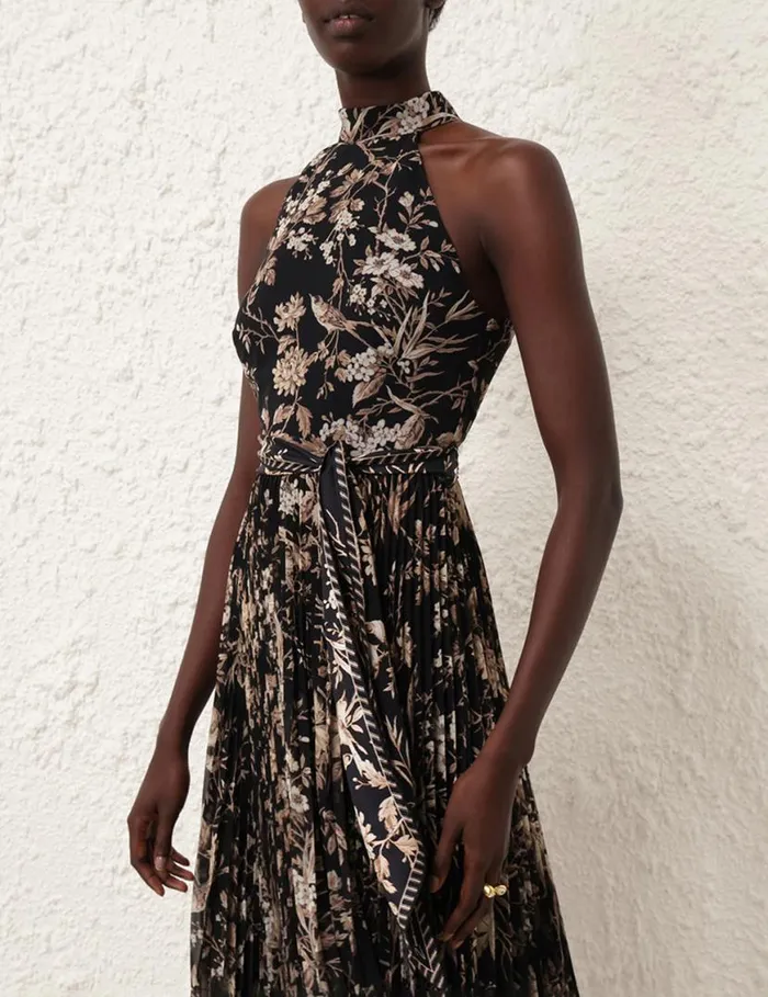 Zimmermann Dresses Sunray Picnic Dress Black Mockingbird 8211 Women