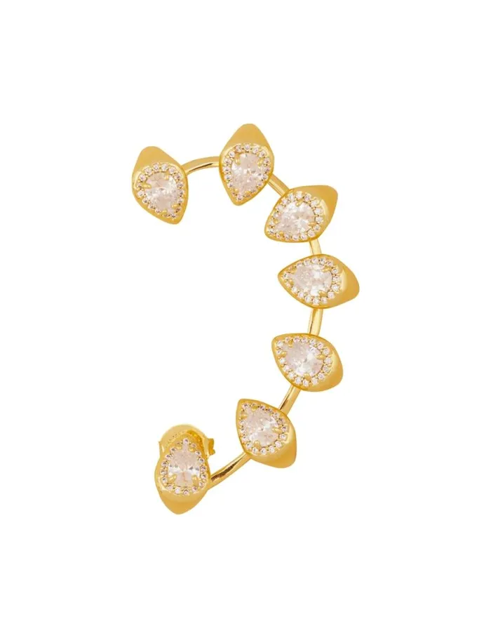 Zimmermann Earrings Zimmermann Radiant Ear Cuff Gold 8211 Women