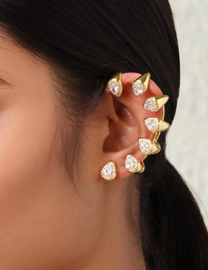 Zimmermann Earrings Zimmermann Radiant Ear Cuff Gold 8211 Women