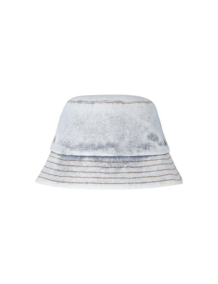 Zimmermann Hats Denim Bucket Hat Denim 8211 Women