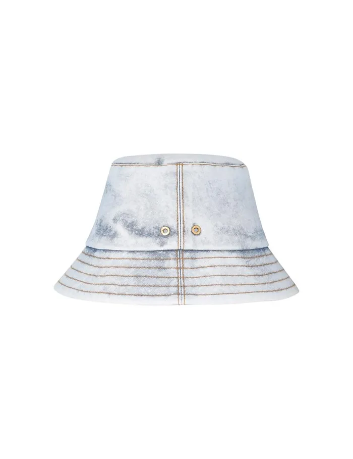 Zimmermann Hats Denim Bucket Hat Denim 8211 Women