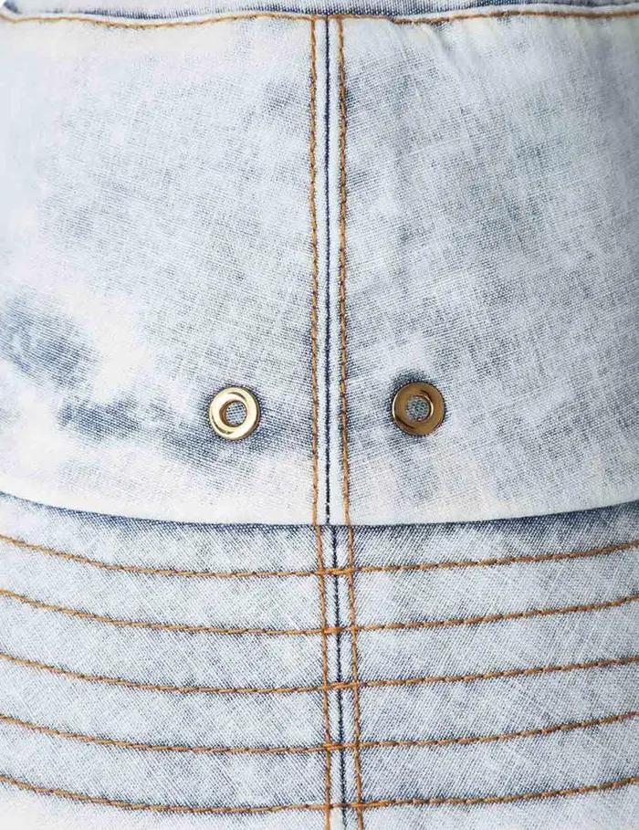 Zimmermann Hats Denim Bucket Hat Denim 8211 Women