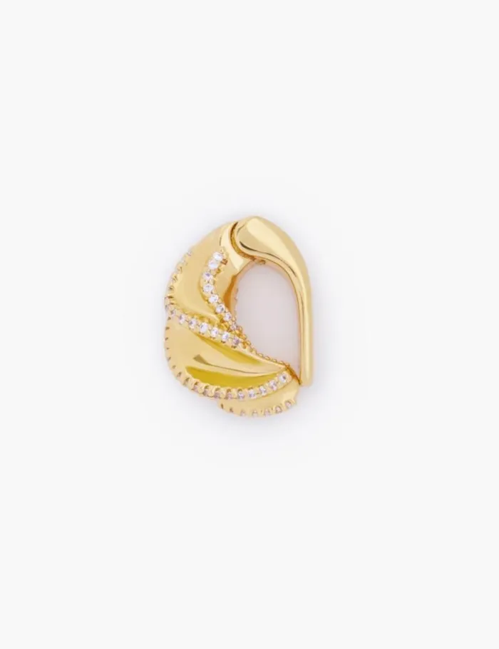 Zimmermann Jewellery Paint Stroke Ear Cuff Gold 8211 Women