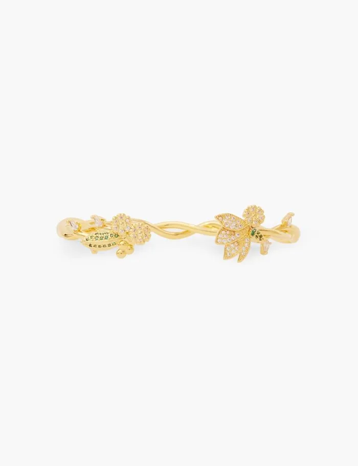 Zimmermann Jewellery Zimmermann Bloom Cuff Goldgreen 8211 Women