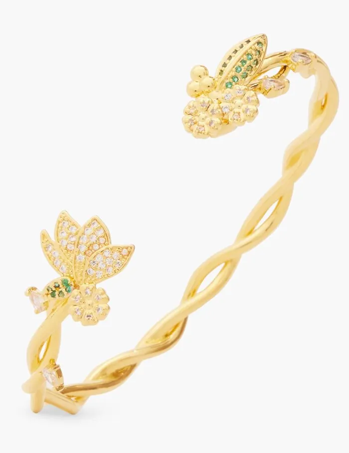 Zimmermann Jewellery Zimmermann Bloom Cuff Goldgreen 8211 Women