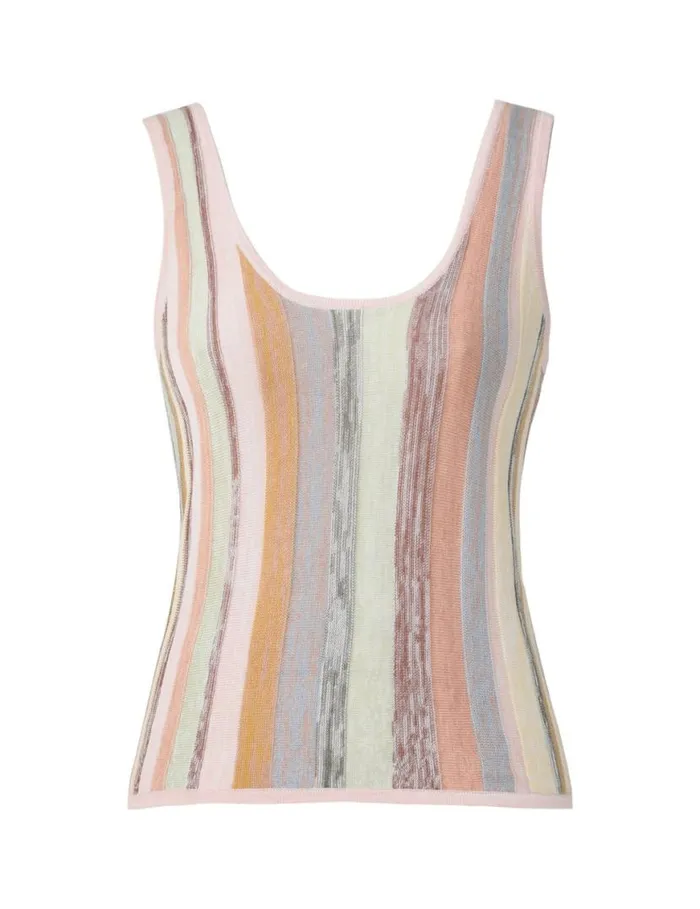 Zimmermann Knitwear Natura Mouline Tank Multi 8211 Women