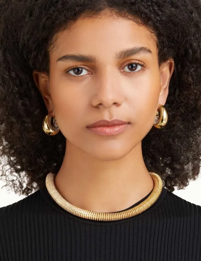 Zimmermann Necklaces Cone Pave Necklace Gold 8211 Women