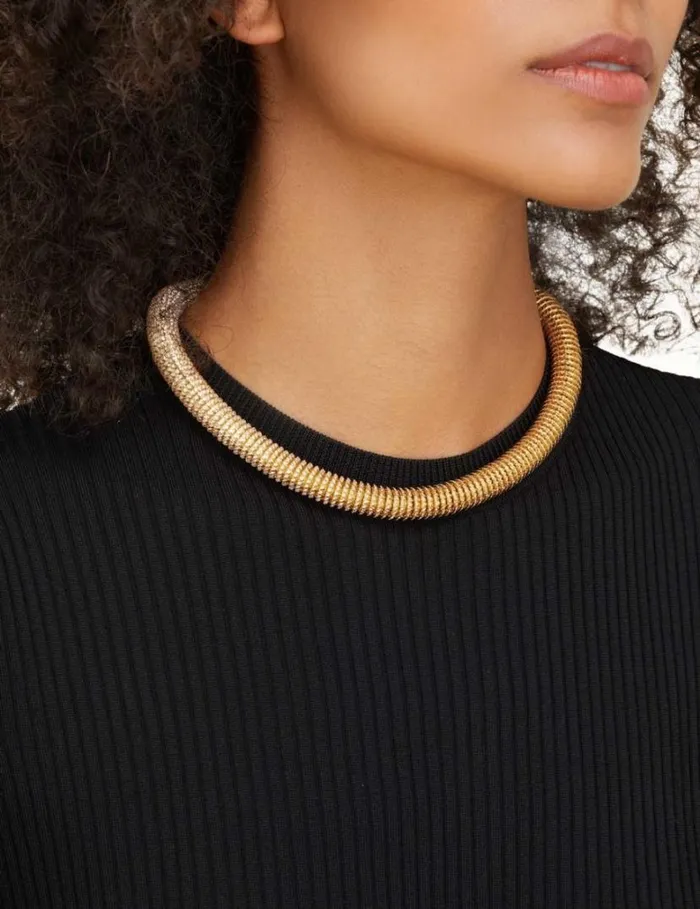 Zimmermann Necklaces Cone Pave Necklace Gold 8211 Women