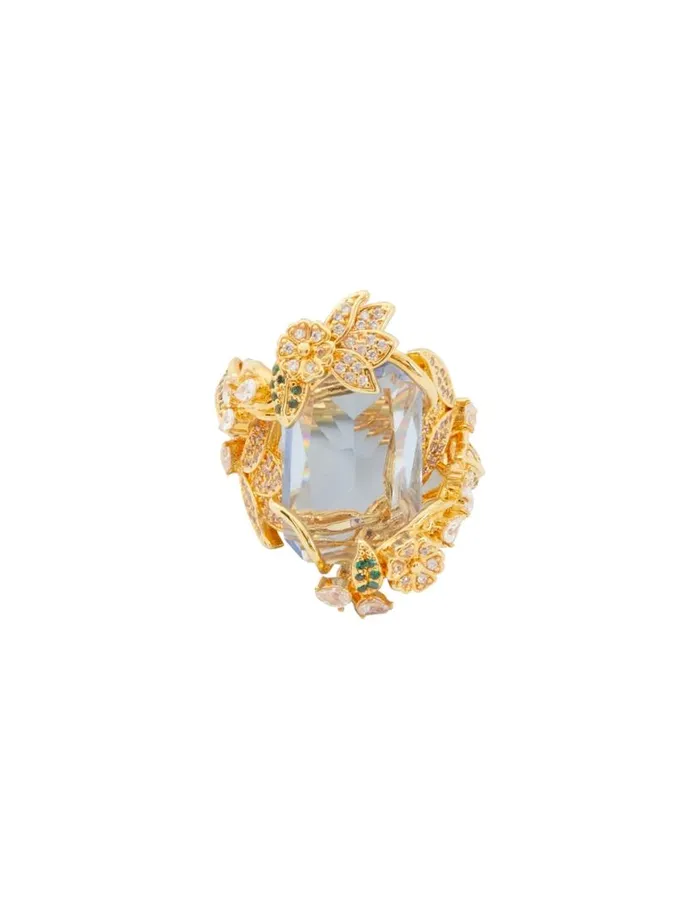 Zimmermann Rings Zimmermann Bloom Cocktail Ring Goldmulti 8211 Women
