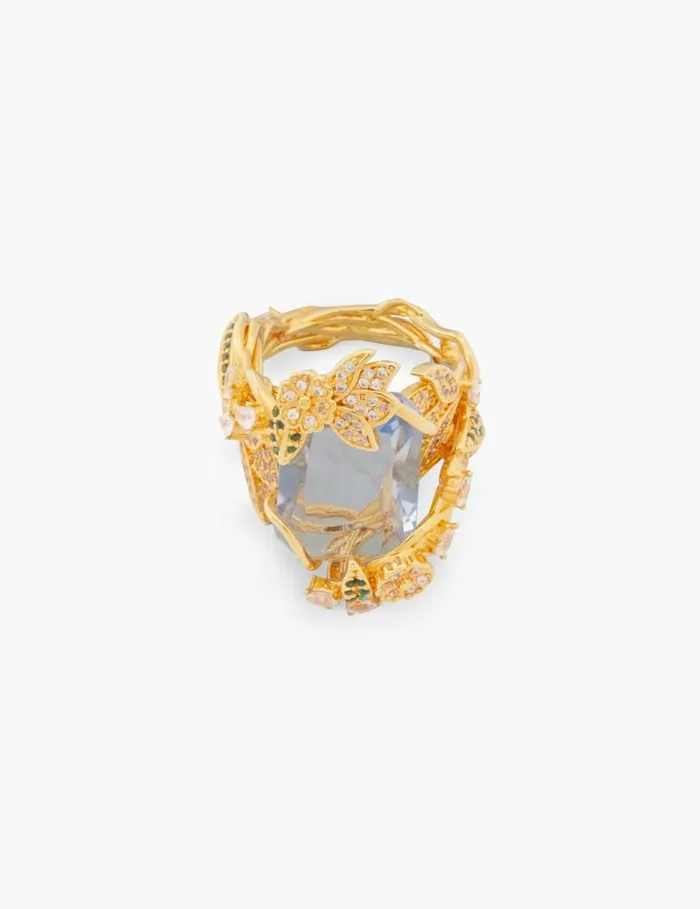Zimmermann Rings Zimmermann Bloom Cocktail Ring Goldmulti 8211 Women