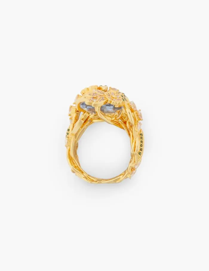 Zimmermann Rings Zimmermann Bloom Cocktail Ring Goldmulti 8211 Women