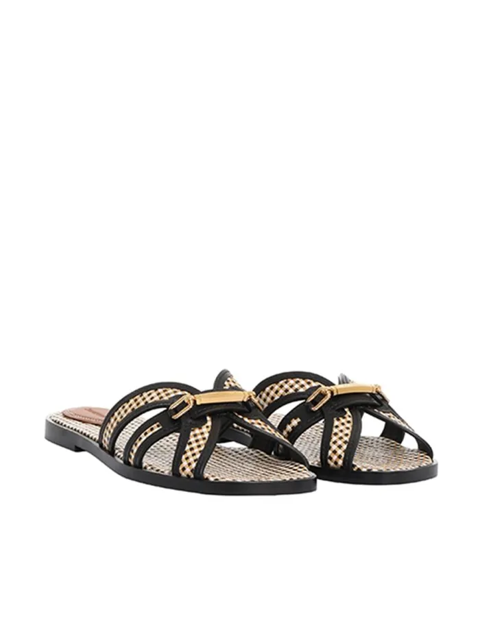 Zimmermann Sandals Zimmermann Prisma Slide Onyx 8211 Women