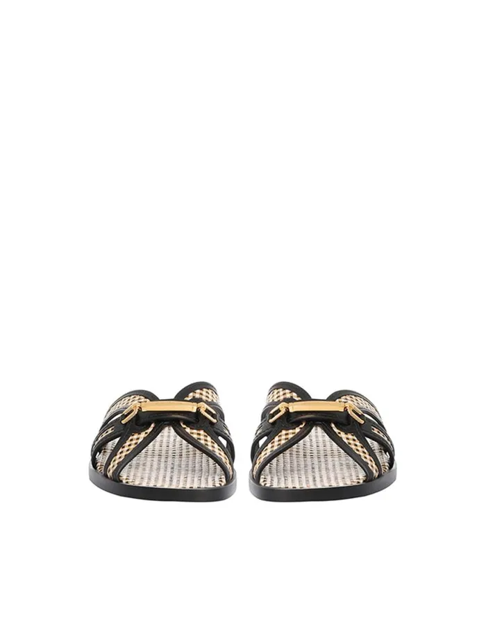 Zimmermann Sandals Zimmermann Prisma Slide Onyx 8211 Women