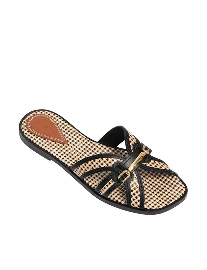 Zimmermann Sandals Zimmermann Prisma Slide Onyx 8211 Women