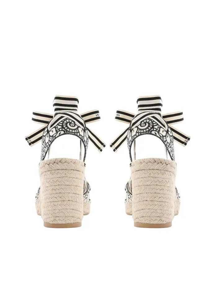 Zimmermann Sandals Zimmermann Sol Espadrille 95 Onyx 8211 Women