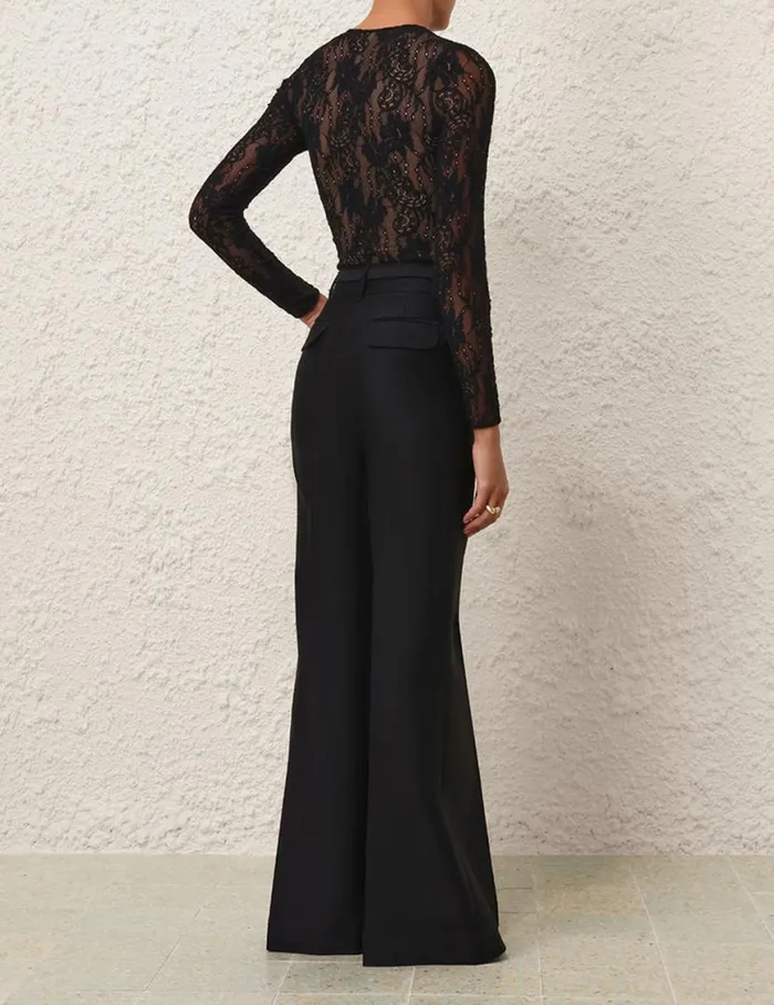 Zimmermann Shorts and Pants Natura Flare Leg Pant Black 8211 Women