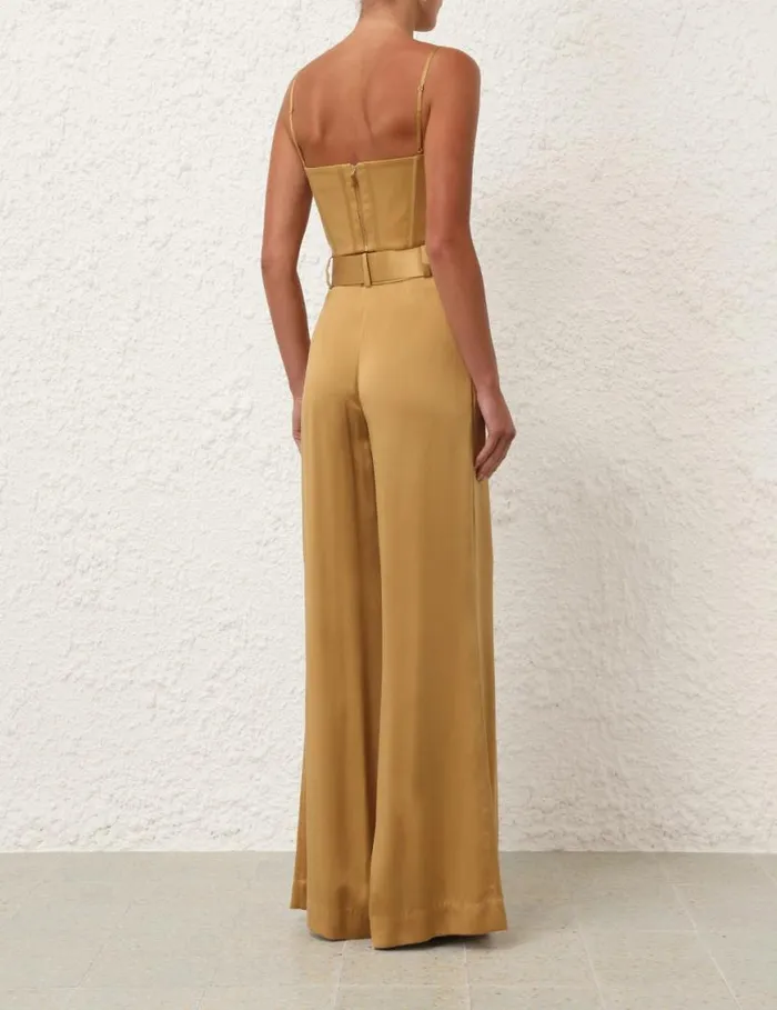 Zimmermann Shorts and Pants Silk Tuck Pant Honey 8211 Women