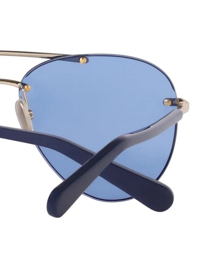 Zimmermann Sunglasses Zimmermann Celeste Aviator Navy 8211 Women