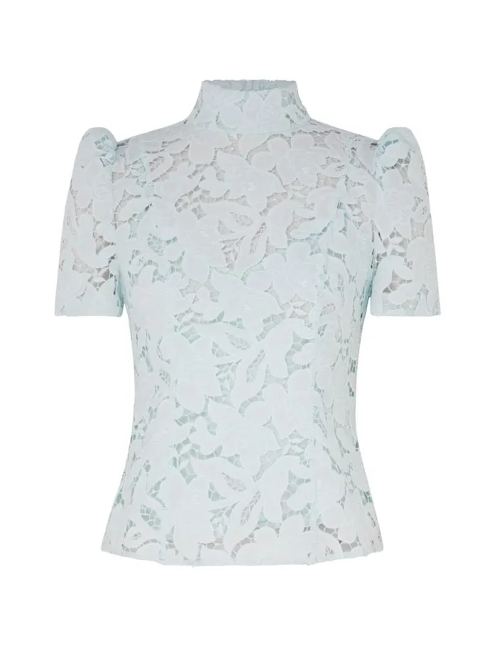 Zimmermann Tops Natura Lace Top Mint 8211 Women