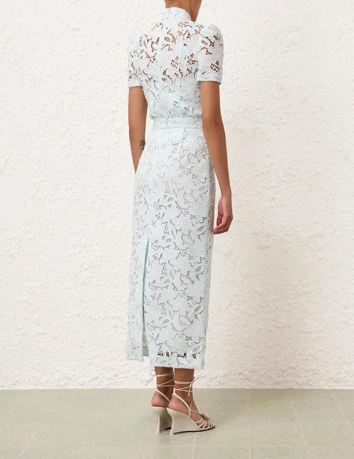Zimmermann Tops Natura Lace Top Mint 8211 Women