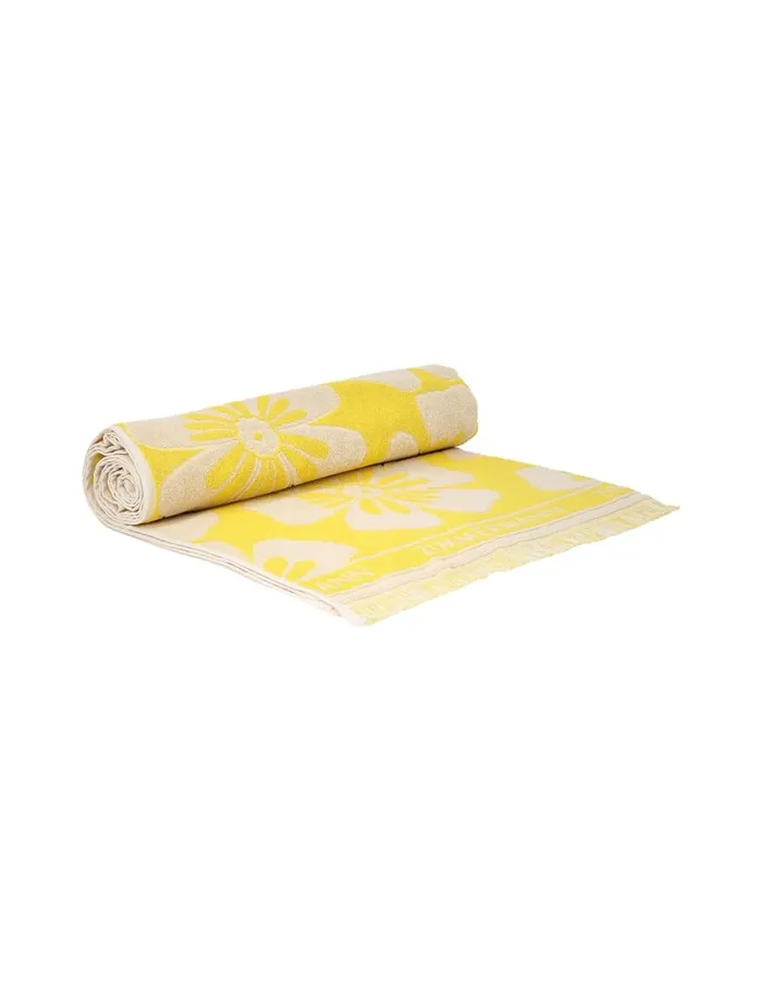 Zimmermann Towels and Pareos Jacquard Towel Yellowcream 8211 Women