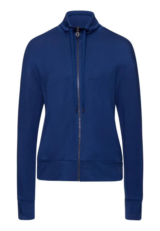 ZipUp Jacket Dark Ink Women HANRO Jackets and Cardigans